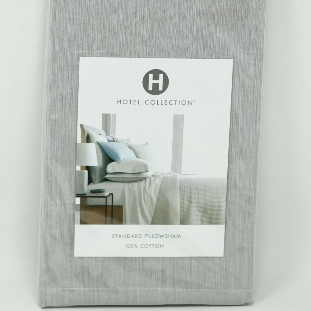 Hotel Collection 525-TC Yarn Dyed Pillow Sham STAN